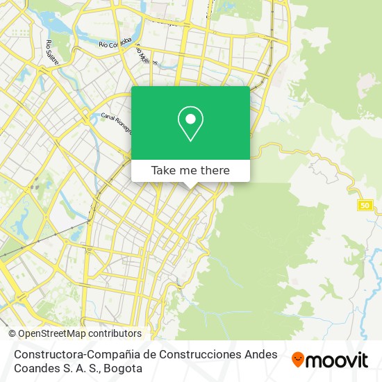 Constructora-Compañia de Construcciones Andes Coandes S. A. S. map