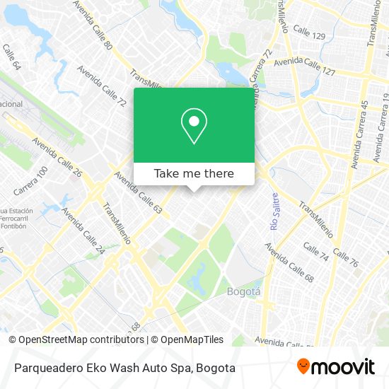 Parqueadero Eko Wash Auto Spa map