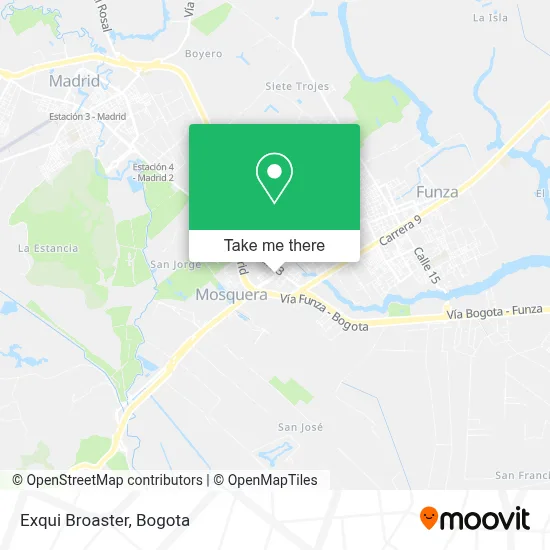 Exqui Broaster map