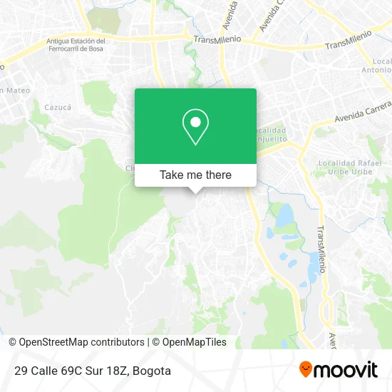 29 Calle 69C Sur 18Z map