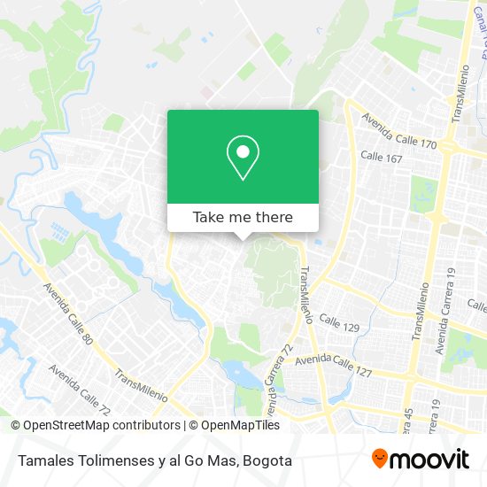 Tamales Tolimenses y al Go Mas map