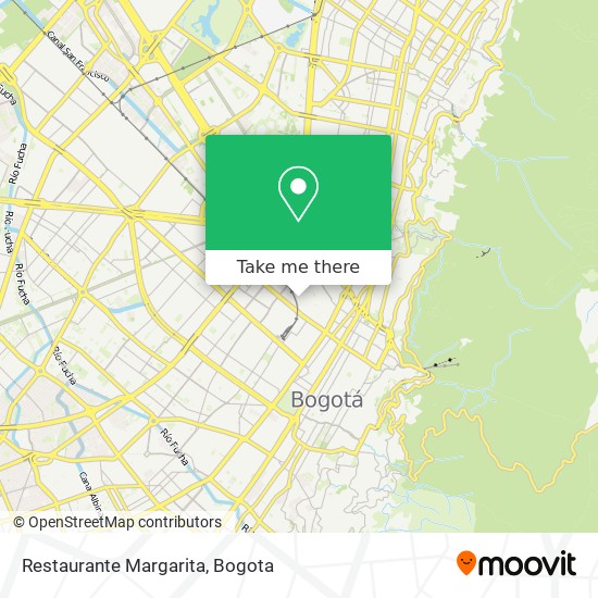 Restaurante Margarita map