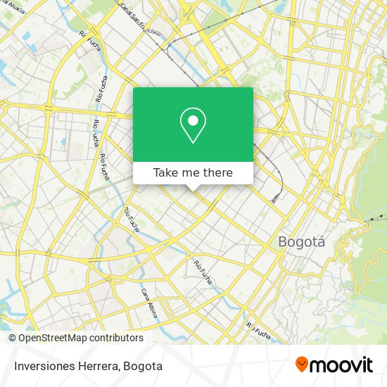 Inversiones Herrera map