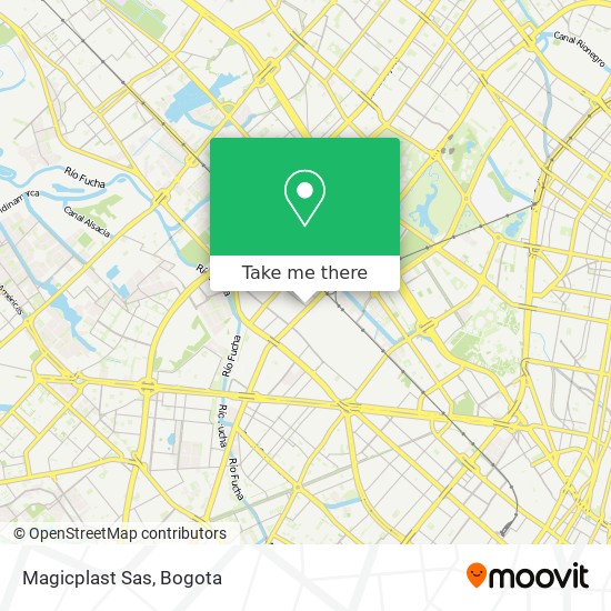 Magicplast Sas map