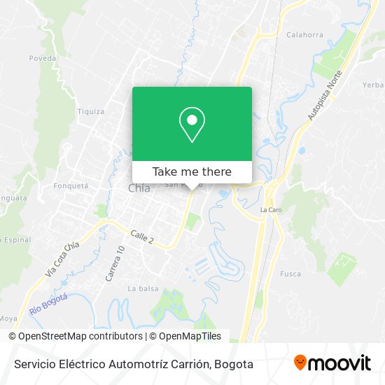 Servicio Eléctrico Automotríz Carrión map