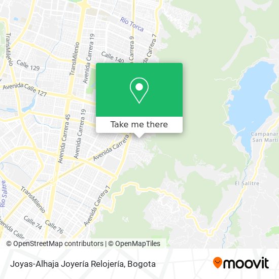 Mapa de Joyas-Alhaja Joyería Relojería