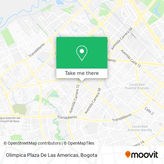 Mapa de Olimpica Plaza De Las Americas
