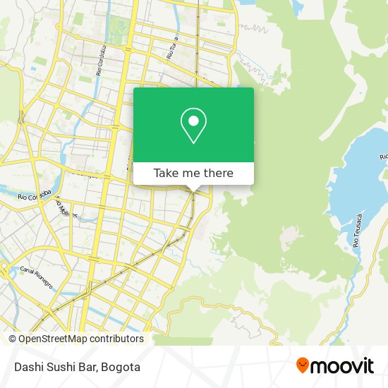Dashi Sushi Bar map