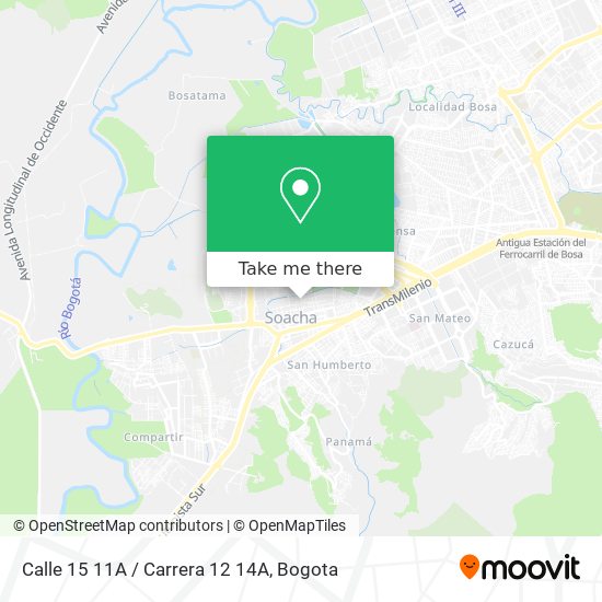Calle 15 11A / Carrera 12 14A map