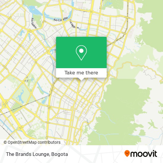 The Brands Lounge map