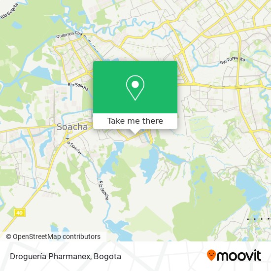 Droguería Pharmanex map