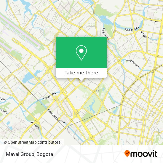 Maval Group map