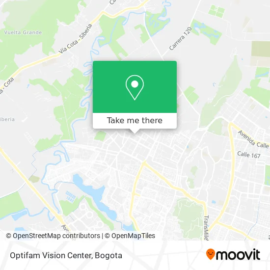 Optifam Vision Center map