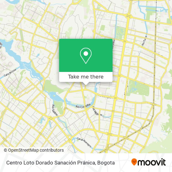 Centro Loto Dorado Sanación Pránica map