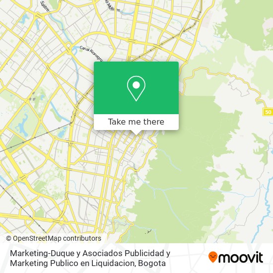 Marketing-Duque y Asociados Publicidad y Marketing Publico en Liquidacion map