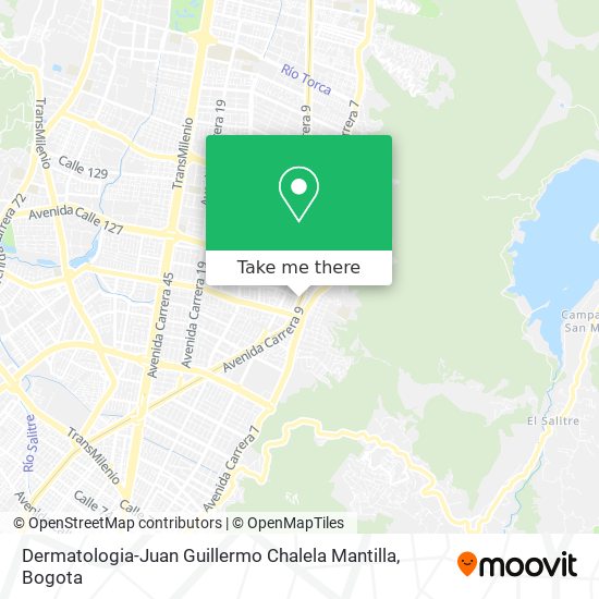Dermatologia-Juan Guillermo Chalela Mantilla map