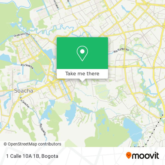 1 Calle 10A 1B map