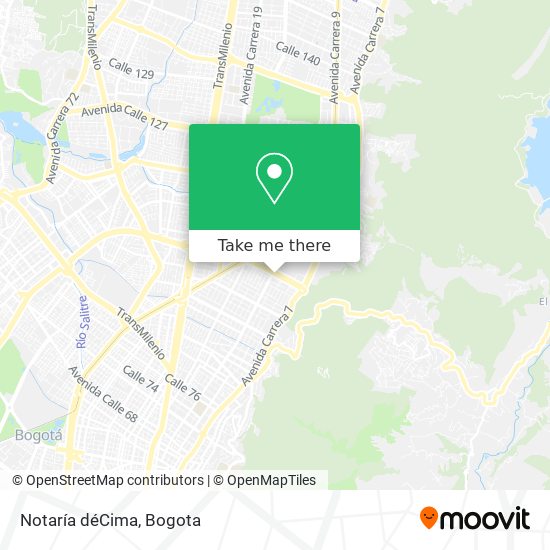 Notaría déCima map
