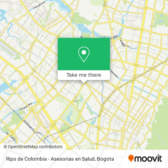 Rips de Colombia - Asesorias en Salud map