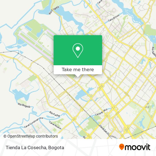 Tienda La Cosecha map