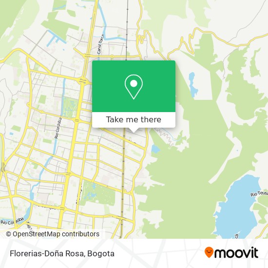Florerias-Doña Rosa map