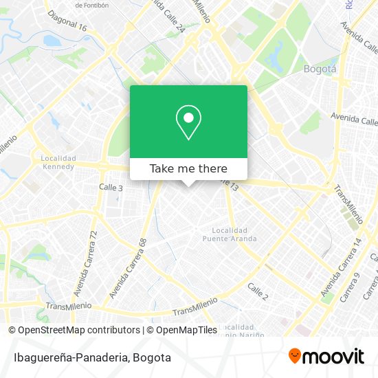 Ibaguereña-Panaderia map