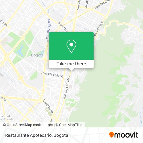 Restaurante Apotecario map