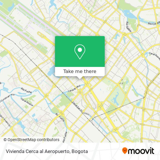 Vivienda Cerca al Aeropuerto map