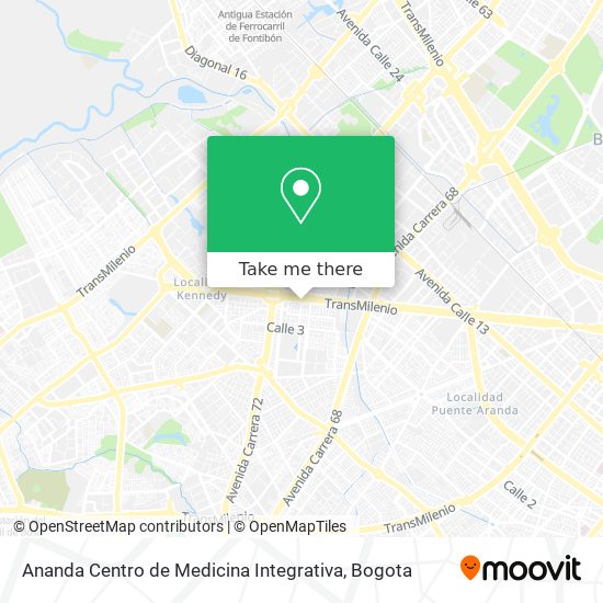 Ananda Centro de Medicina Integrativa map