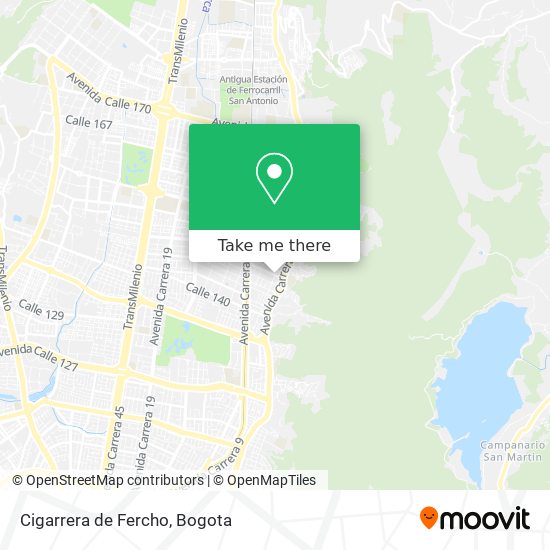 Cigarrera de Fercho map