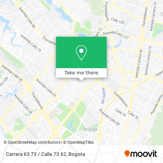 Carrera 63 73 / Calle 73 62 map