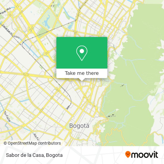 Sabor de la Casa map