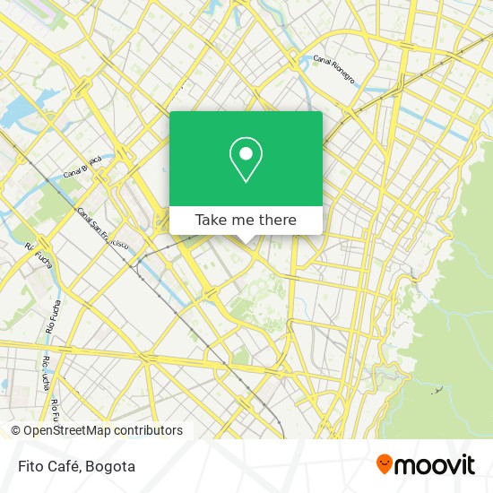 Fito Café map