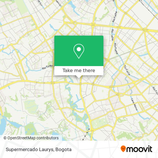 Mapa de Supermercado Laurys