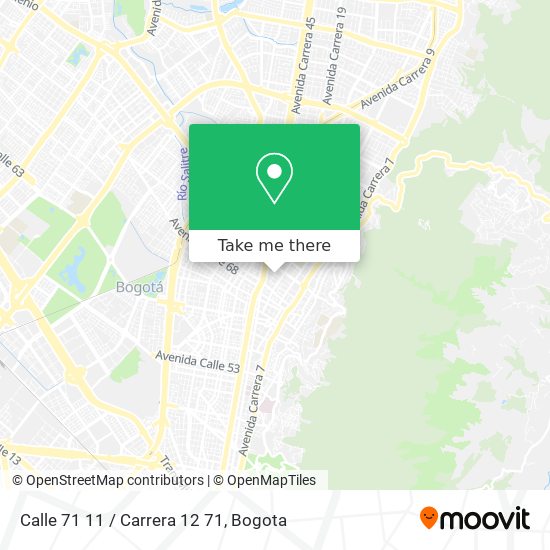 Calle 71 11 / Carrera 12 71 map