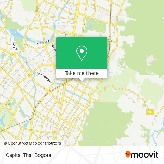 Mapa de Capital Thai