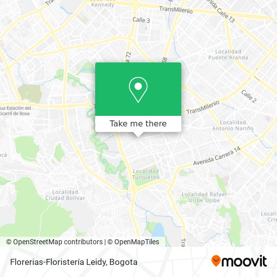 Florerias-Floristería Leidy map