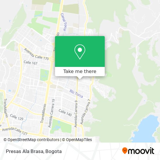 Presas Ala Brasa map