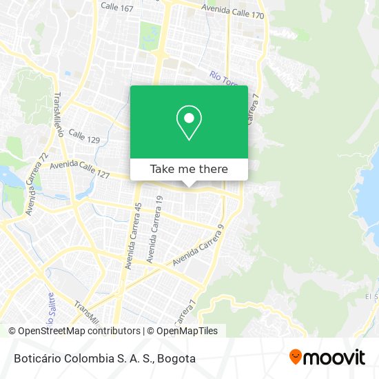Boticário Colombia S. A. S. map