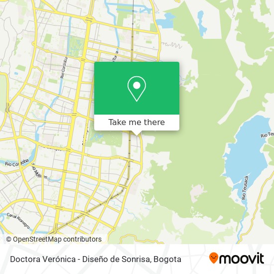 Doctora Verónica - Diseño de Sonrisa map