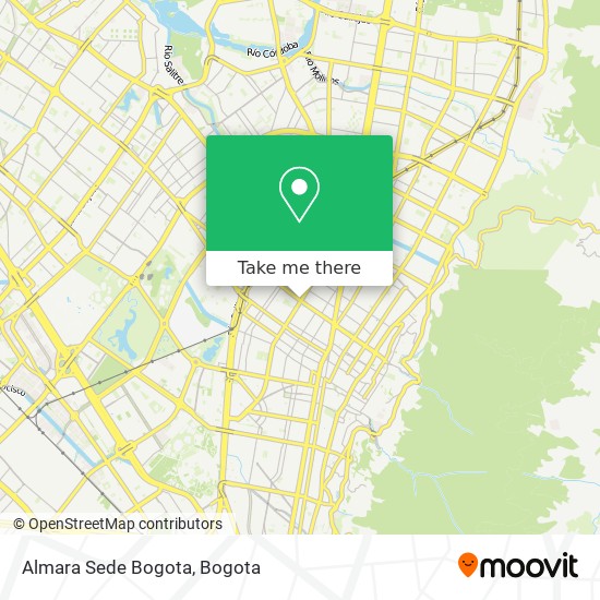 Almara Sede Bogota map