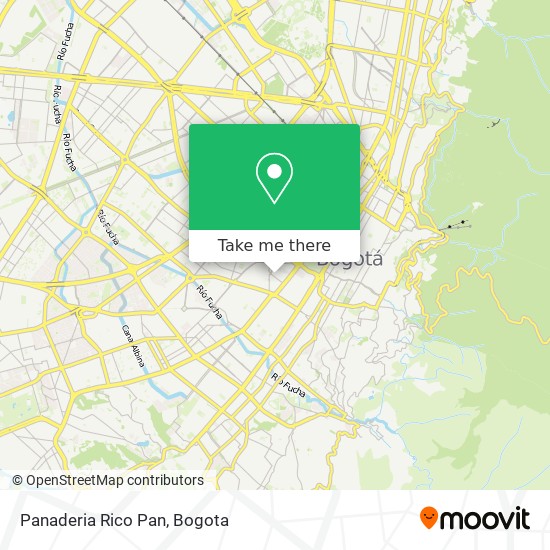 Panaderia Rico Pan map