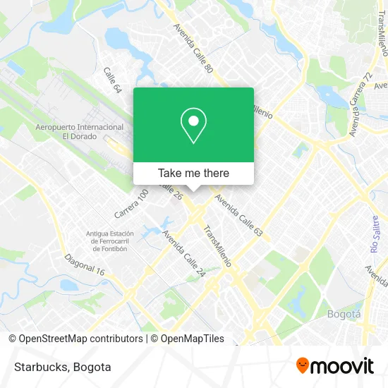 Starbucks map