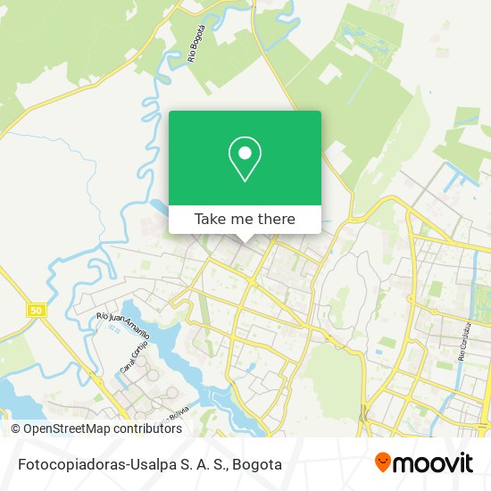 Fotocopiadoras-Usalpa S. A. S. map
