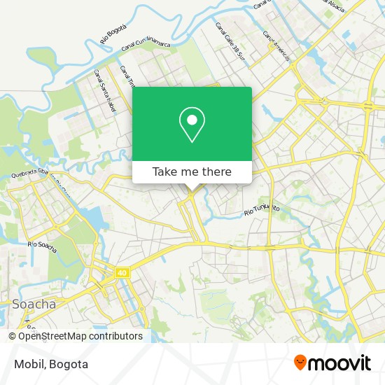 Mobil map