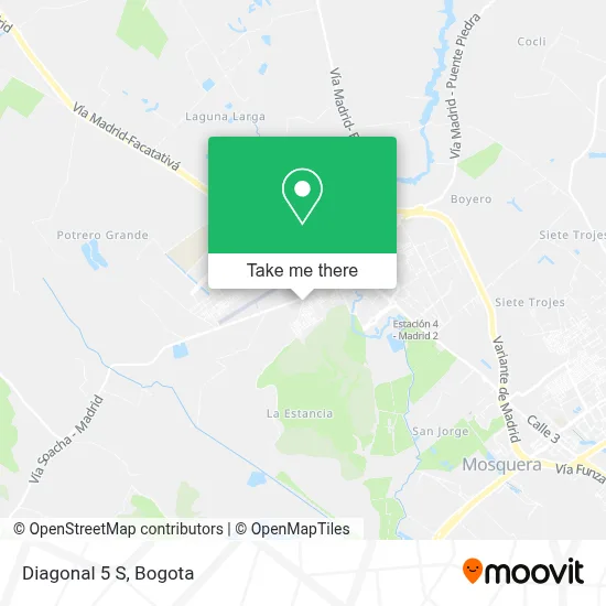 Diagonal 5 S map