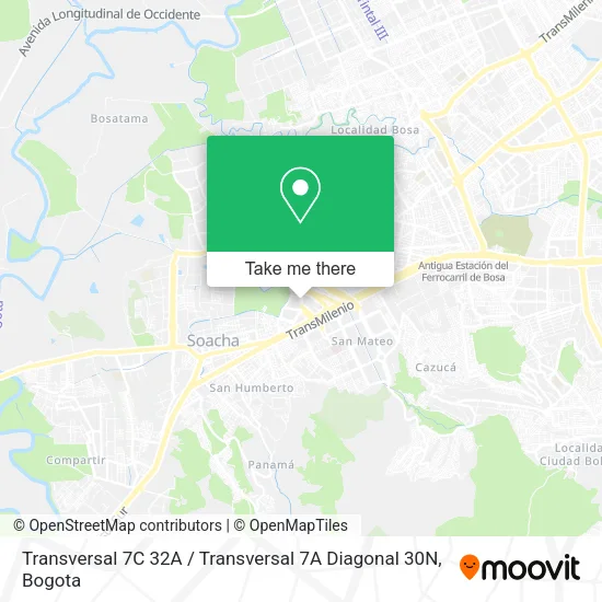 Transversal 7C 32A / Transversal 7A Diagonal 30N map