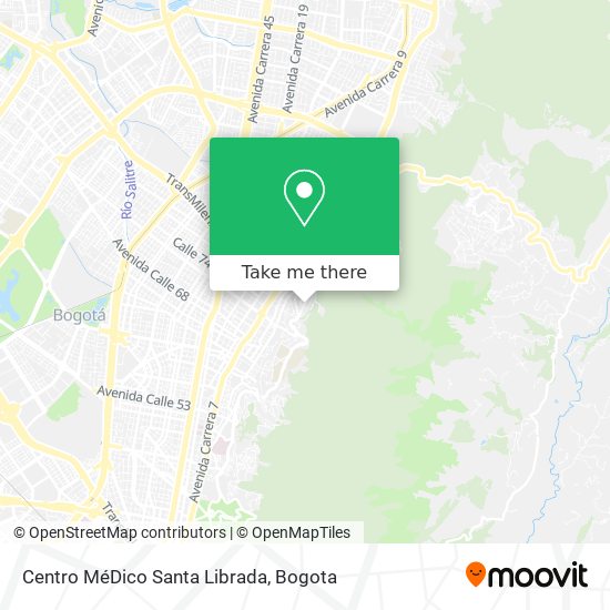 Mapa de Centro MéDico Santa Librada
