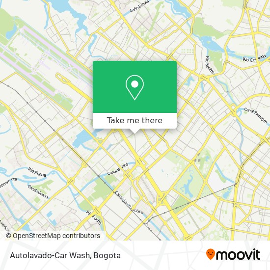 Autolavado-Car Wash map