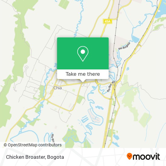 Chicken Broaster map